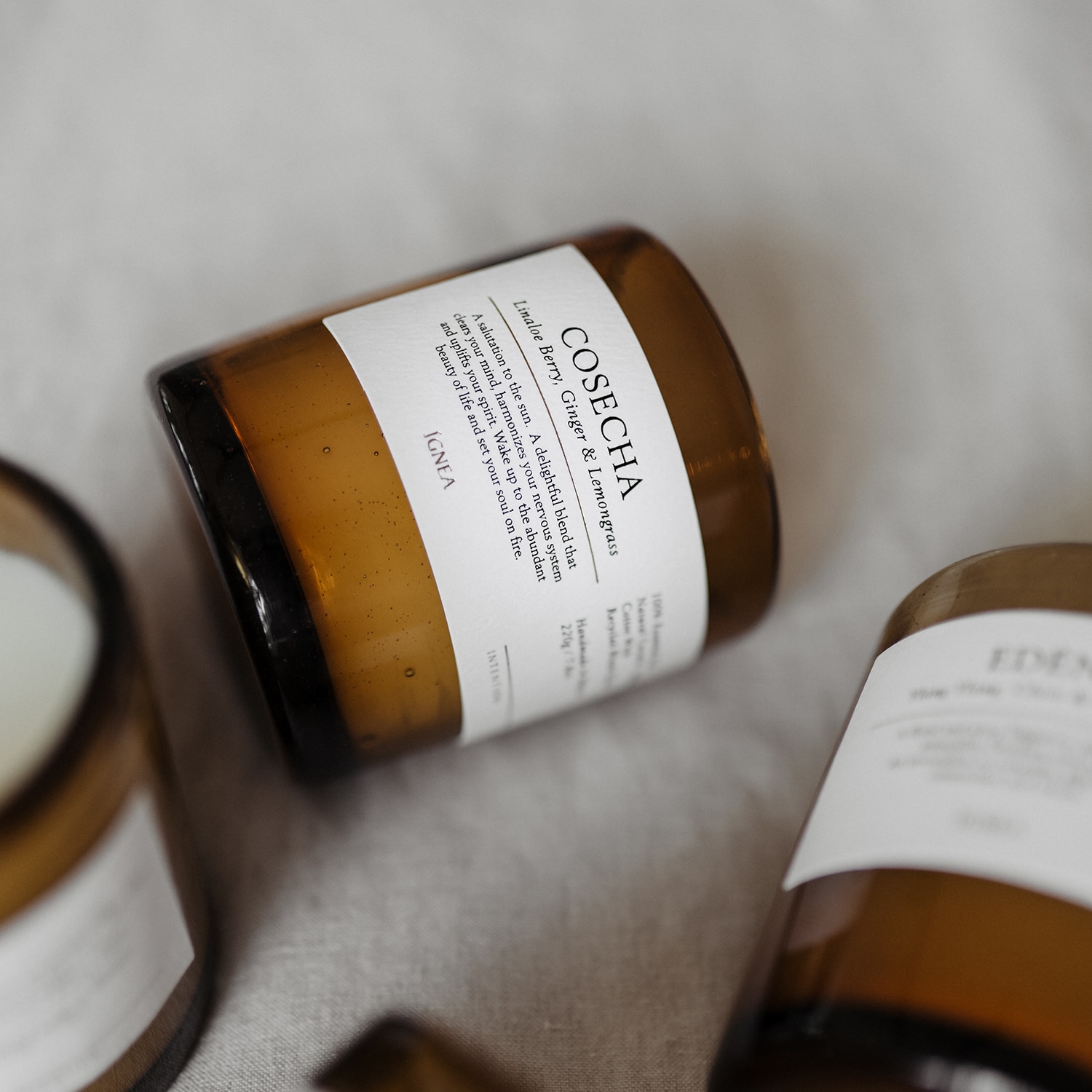 COSECHA NATURAL CANDLE (VELA AROMÁTICA NATURAL)